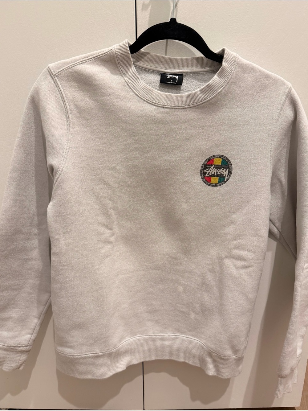 Vintage 80s Stussy reggae dot sweatshirt